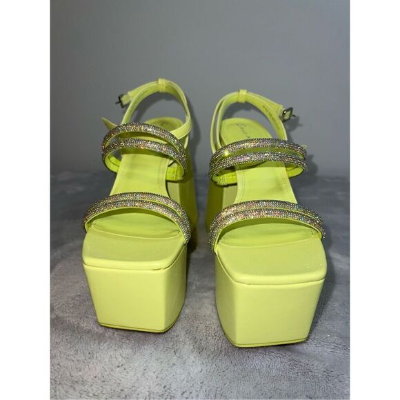 NEW Mila Jewel Ankle Strap Platform Sandal Sam  Edelman 8 - Picture 2 of 8